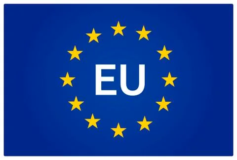 Eu flag Stock Illustration