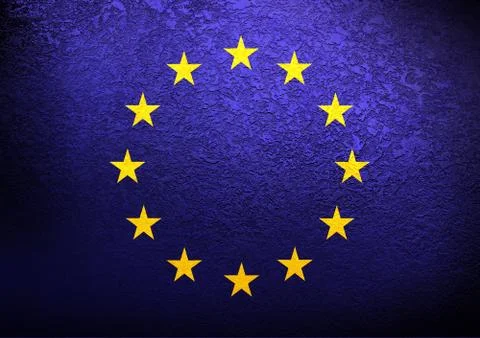 Eu flag Stock Illustration