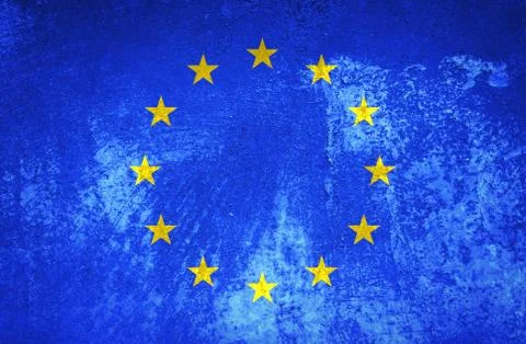 EU flag Stock Illustration