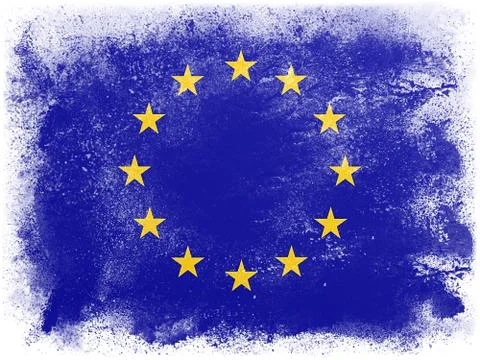 EU flag Illustrazione stock