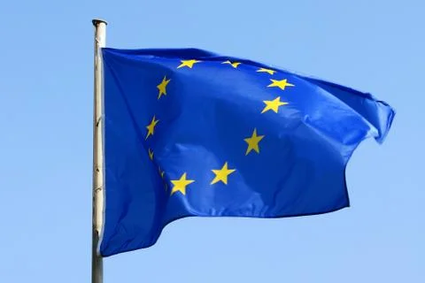 Eu flag Stock Photos