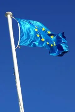 Eu flag Stock Photos