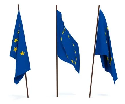 EU flag Stock Photos