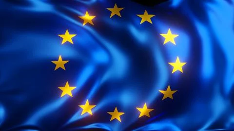 EU flag. Stock Photos