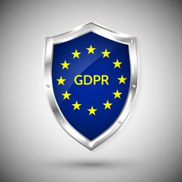 EU General Data Protection Regulation. eu gdpr vector illustration. イラスト素材