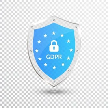 EU General Data Protection Regulation. eu gdpr vector illustration. Illustrazione stock