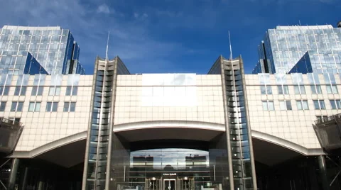 EU Parlament Stock Footage 3512380
