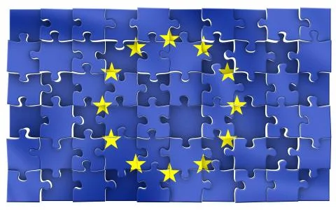 Eu puzzle Stock Photos