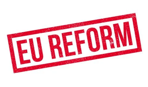 Eu Reform rubber stamp Stock Illustration