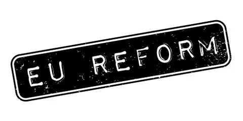 Eu Reform rubber stamp Stock Illustration