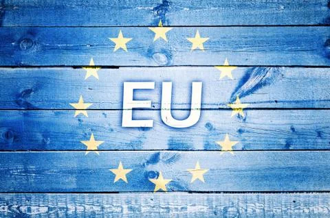 Eu sign Stock Photos