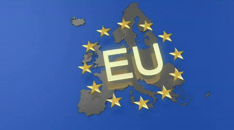EU stars 動画素材 446276