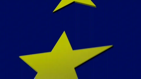 EU stars Vídeo Stock 753082