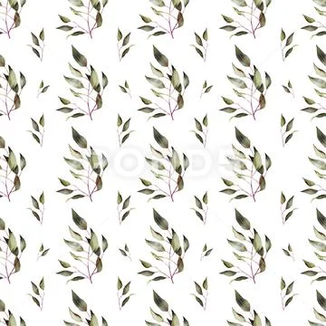 Eucalyptos Pattern Modello PSD