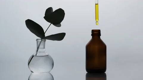 Eucalyptus essential oil. Stock Footage 149181227