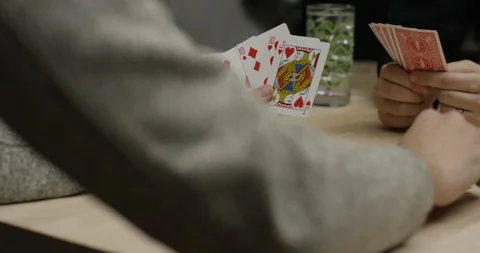 Euchre Cards Stock Footage 122583366