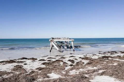 Eucla Pier Stock Photos