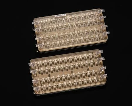 EuCropis Power Cells Micronics top, A-line bottom 스톡 사진