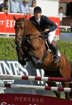 Eugenio Corell in action Stock Photos