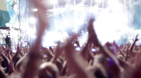 EUPHORIC CROWD APPLAUSE Stock Footage 40048904