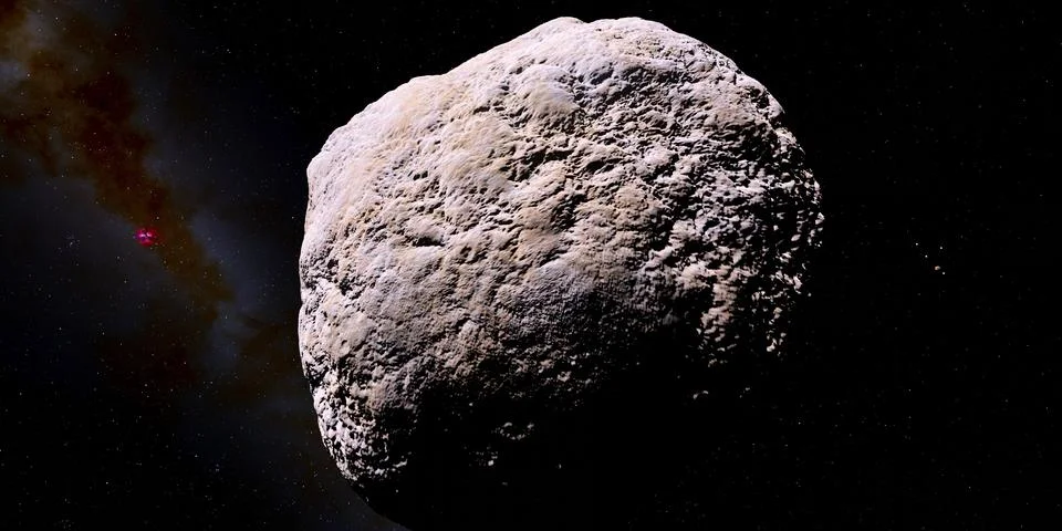 Euporie Jupiter Moon Stock Illustration