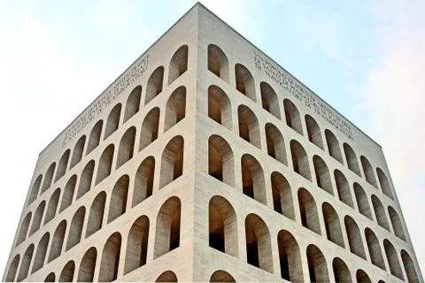 EUR: arched building Stock Photos