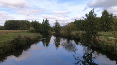Eure River Stock Footage 127055731