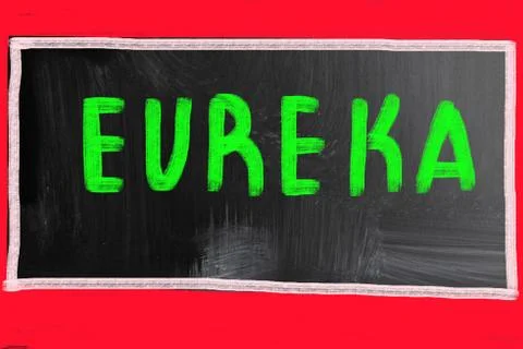 Eureka concept Stock Illustration