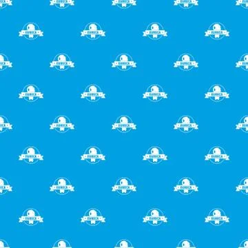 Eureka idea pattern seamless blue Stock Illustration