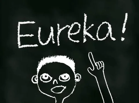 Eureka! Stock Illustration