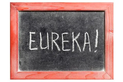 Eureka Foto stock