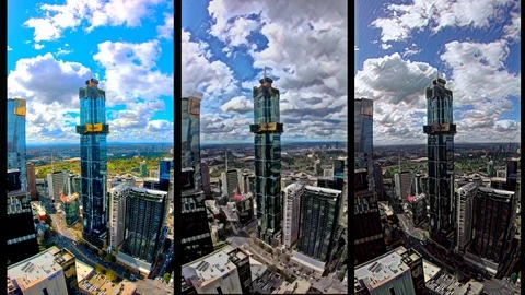 Eureka Tower- Australia 108 Tower Timelapse Stock Footage 116461878