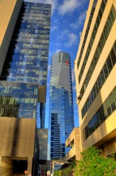 Eureka Tower in Melbourne Foto stock
