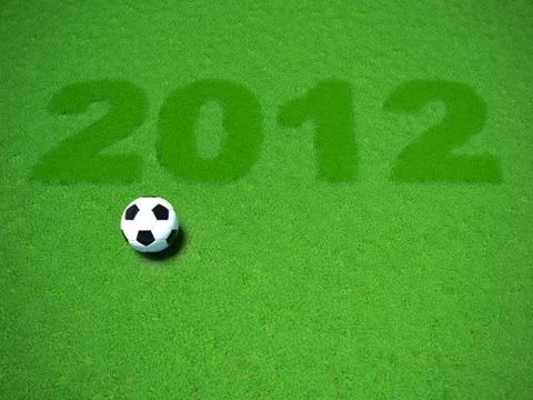 Euro 2012 Stock Illustration