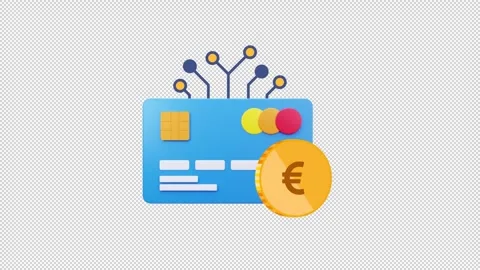 Euro ATM Machine Video stock 345612521