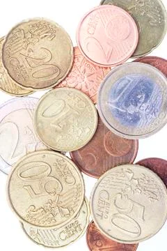 Euro background Stock Photos