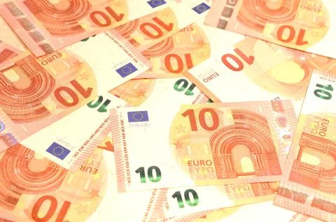 Euro background Stock Photos
