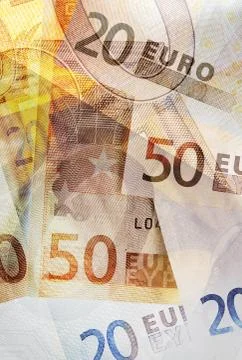 Euro Background Foto stock