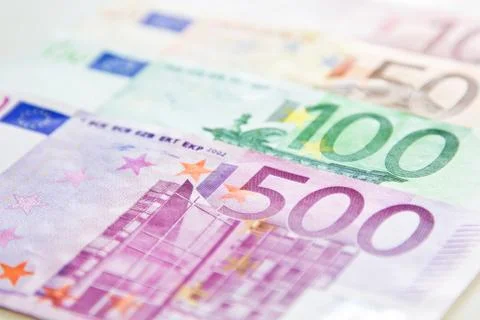 Euro banknote 写真素材