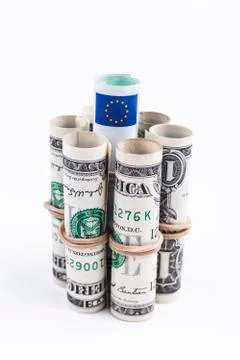 Euro banknote Stock Photos