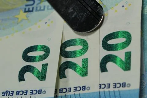 Euro banknote Stock Photos