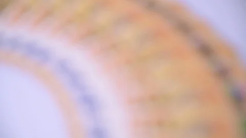 Euro banknotes Stock Footage 99453751