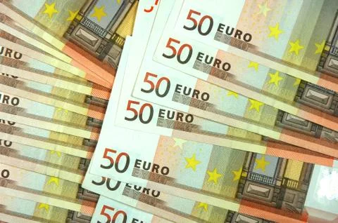 Euro banknotes Stock Illustration