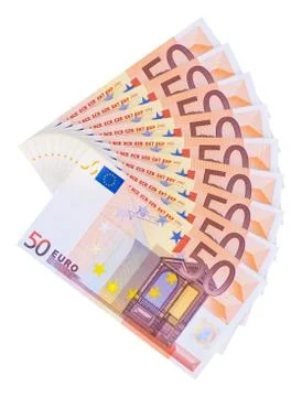 Euro banknotes Stock Photos