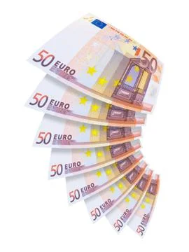 Euro banknotes Stock Photos
