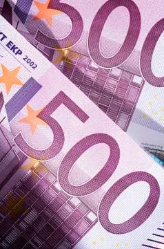 Euro banknotes Stock Photos