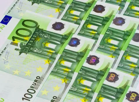 Euro banknotes Stock Photos