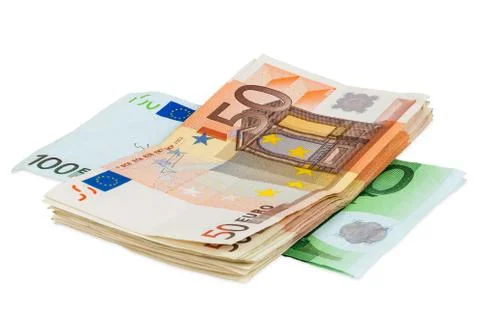 Euro banknotes Stock Photos