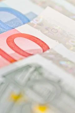 Euro banknotes Stock Photos