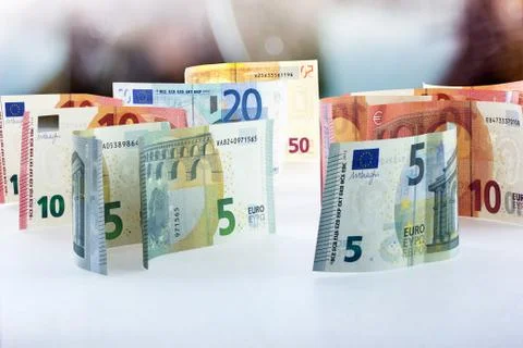 Euro banknotes Stock-Fotos